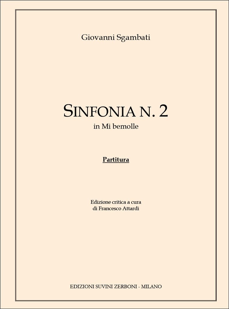 Sinfonia n. 2 in mi bemolle